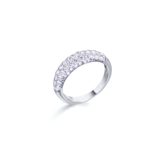 Anillo Pavé White